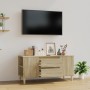 Mueble para TV madera contrachapada roble Sonoma 102x44,5x50 cm de vidaXL, Muebles TV - Ref: Foro24-819599, Precio: 80,08 €, ...