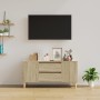 Mueble para TV madera contrachapada roble Sonoma 102x44,5x50 cm de vidaXL, Muebles TV - Ref: Foro24-819599, Precio: 80,08 €, ...