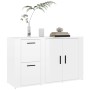 Glossy white plywood sideboard 100x33x59.5 cm by vidaXL, Sideboards - Ref: Foro24-820998, Price: 103,90 €, Discount: %