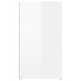 Glossy white plywood sideboard 100x33x59.5 cm by vidaXL, Sideboards - Ref: Foro24-820998, Price: 103,90 €, Discount: %