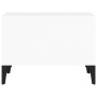 Glossy white plywood coffee table 60x50x36.5 cm by vidaXL, Coffee table - Ref: Foro24-821038, Price: 35,59 €, Discount: %