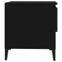 Black plywood side table 50x46x50 cm by vidaXL, Side tables - Ref: Foro24-819550, Price: 53,34 €, Discount: %