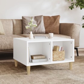 White plywood coffee table 60x50x36.5 cm by vidaXL, Coffee table - Ref: Foro24-821028, Price: 37,99 €, Discount: %