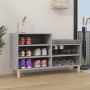 Sonoma gray plywood shoe cabinet 102x36x60 cm by vidaXL, Shoe racks and shoe organizers - Ref: Foro24-819730, Price: 48,99 €,...