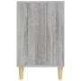 Mueble zapatero madera contrachapada gris Sonoma 102x36x60 cm de vidaXL, Zapateros y organizadores de calzado - Ref: Foro24-8...