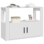 Weißes Sperrholz-Sideboard 80x30x60 cm von vidaXL, Sideboards - Ref: Foro24-819452, Preis: 67,97 €, Rabatt: %