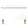 2 auxiliary tables plywood white gloss 50x46x35 cm by vidaXL, Side tables - Ref: Foro24-819505, Price: 51,99 €, Discount: %