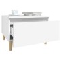 Side tables 2 pcs white plywood 50x46x35 cm by vidaXL, Side tables - Ref: Foro24-819501, Price: 49,22 €, Discount: %