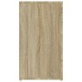 Aparador madera contrachapada roble Sonoma 100x33x59,5 cm de vidaXL, Aparadores - Ref: Foro24-820999, Precio: 103,37 €, Descu...