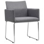 Dining chairs 4 units light gray fabric by vidaXL, dining chairs - Ref: Foro24-275578, Price: 386,87 €, Discount: %