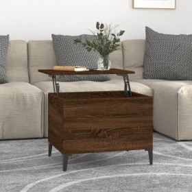 Couchtisch Eiche braun Sperrholz 60x44,5x45 cm von vidaXL, Couchtisch - Ref: Foro24-819579, Preis: 60,88 €, Rabatt: %