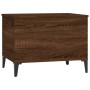 Mesa de centro madera contrachapada roble marrón 60x44,5x45 cm de vidaXL, Mesas de centro - Ref: Foro24-819579, Precio: 60,78...