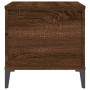 Mesa de centro madera contrachapada roble marrón 60x44,5x45 cm de vidaXL, Mesas de centro - Ref: Foro24-819579, Precio: 60,78...