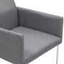 Dining chairs 4 units light gray fabric by vidaXL, dining chairs - Ref: Foro24-275578, Price: 386,87 €, Discount: %