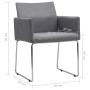 Dining chairs 4 units light gray fabric by vidaXL, dining chairs - Ref: Foro24-275578, Price: 386,87 €, Discount: %