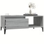 Mesa de centro madera contrachapada gris Sonoma 90x50x36,5 cm de vidaXL, Mesas de centro - Ref: Foro24-821058, Precio: 71,14 ...