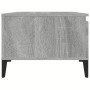 Mesa de centro madera contrachapada gris Sonoma 90x50x36,5 cm de vidaXL, Mesas de centro - Ref: Foro24-821058, Precio: 71,14 ...