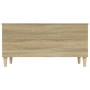 Mesa de centro madera contrachapada roble Sonoma 90x44,5x45 cm de vidaXL, Mesas de centro - Ref: Foro24-819583, Precio: 68,58...