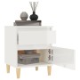 Nightstands 2 units glossy white 40x35x50 cm by vidaXL, Lockers and storage cabinets - Ref: Foro24-821831, Price: 72,98 €, Di...