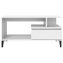 Mesa de centro madera contrachapada blanca 90x49x45 cm de vidaXL, Mesas de centro - Ref: Foro24-819620, Precio: 72,99 €, Desc...