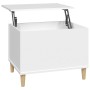 White plywood coffee table 60x44.5x45 cm by vidaXL, Coffee table - Ref: Foro24-819564, Price: 76,42 €, Discount: %