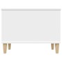 White plywood coffee table 60x44.5x45 cm by vidaXL, Coffee table - Ref: Foro24-819564, Price: 76,42 €, Discount: %