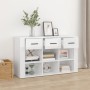 Glossy white plywood sideboard 100x30x59.5 cm by vidaXL, Sideboards - Ref: Foro24-821006, Price: 98,99 €, Discount: %