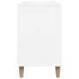 Glossy white plywood shoe cabinet 102x36x60 cm by vidaXL, Shoe racks and shoe organizers - Ref: Foro24-819742, Price: 49,78 €...