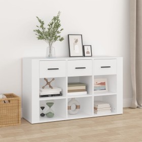 White plywood sideboard 100x30x59.5 cm by vidaXL, Sideboards - Ref: Foro24-821004, Price: 104,99 €, Discount: %