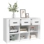 White plywood sideboard 100x30x59.5 cm by vidaXL, Sideboards - Ref: Foro24-821004, Price: 104,67 €, Discount: %