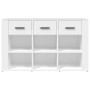 White plywood sideboard 100x30x59.5 cm by vidaXL, Sideboards - Ref: Foro24-821004, Price: 104,67 €, Discount: %