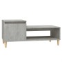 Mesa de centro madera contrachapada gris hormigón 100x50x45 cm de vidaXL, Mesas de centro - Ref: Foro24-821128, Precio: 51,24...