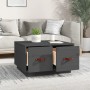 Solid gray pine wood coffee table 60x53x35 cm by vidaXL, Coffee table - Ref: Foro24-820968, Price: 94,99 €, Discount: %