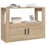 Sonoma oak plywood sideboard 80x30x60 cm by vidaXL, Sideboards - Ref: Foro24-819455, Price: 75,71 €, Discount: %