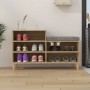 Shoe cabinet made of Sonoma oak plywood 102x36x60 cm by vidaXL, Shoe racks and shoe organizers - Ref: Foro24-819727, Price: 6...