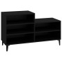 Mueble zapatero madera contrachapada negro 102x36x60 cm de vidaXL, Zapateros y organizadores de calzado - Ref: Foro24-819733,...