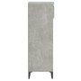 Mueble zapatero madera contrachapada gris hormigón 40x36x105 cm de vidaXL, Zapateros y organizadores de calzado - Ref: Foro24...