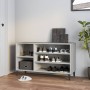 Mueble zapatero madera contrachapada gris hormigón 102x36x60 cm de vidaXL, Zapateros y organizadores de calzado - Ref: Foro24...