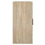 Aparador madera contrachapada color roble Sonoma 40x33x70 cm de vidaXL, Aparadores - Ref: Foro24-819415, Precio: 53,89 €, Des...