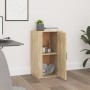 Aparador madera contrachapada color roble Sonoma 40x33x70 cm de vidaXL, Aparadores - Ref: Foro24-819415, Precio: 53,89 €, Des...