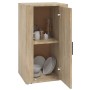 Aparador madera contrachapada color roble Sonoma 40x33x70 cm de vidaXL, Aparadores - Ref: Foro24-819415, Precio: 53,89 €, Des...