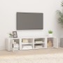 TV-Möbel 2 Einheiten glänzendes weißes Holz 80x31,5x36 cm von vidaXL, TV-Möbel - Ref: Foro24-819441, Preis: 56,99 €, Rabatt: %