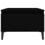 Mesas auxiliares 2 uds madera contrachapada negro 50x46x35 cm de vidaXL, Mesas auxiliares - Ref: Foro24-819519, Precio: 78,99...