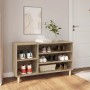 Sonoma oak plywood shoe rack cabinet 102x36x60 cm by vidaXL, Shoe racks and shoe organizers - Ref: Foro24-819743, Price: 69,9...