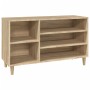 Sonoma oak plywood shoe rack cabinet 102x36x60 cm by vidaXL, Shoe racks and shoe organizers - Ref: Foro24-819743, Price: 69,9...