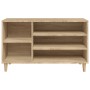 Sonoma oak plywood shoe rack cabinet 102x36x60 cm by vidaXL, Shoe racks and shoe organizers - Ref: Foro24-819743, Price: 69,9...