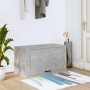 Concrete gray plywood wall shoe rack furniture 70x35x38 cm by vidaXL, Shoe racks and shoe organizers - Ref: Foro24-821016, Pr...