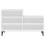 White plywood shoe cabinet 102x36x60 cm by vidaXL, Shoe racks and shoe organizers - Ref: Foro24-819732, Price: 47,83 €, Disco...