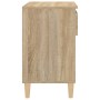 Mueble zapatero madera contrachapada roble Sonoma 70x36x60 cm de vidaXL, Zapateros y organizadores de calzado - Ref: Foro24-8...