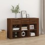 Brown oak plywood sideboard 100x30x59.5 cm by vidaXL, Sideboards - Ref: Foro24-821011, Price: 95,92 €, Discount: %